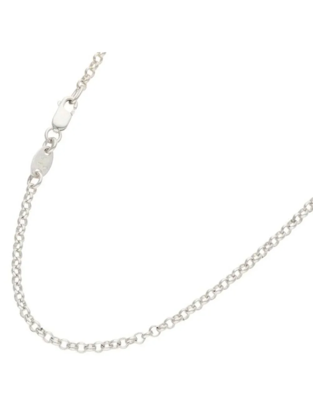 Chrome Hearts Neckchain Roll Chain Silver Necklace